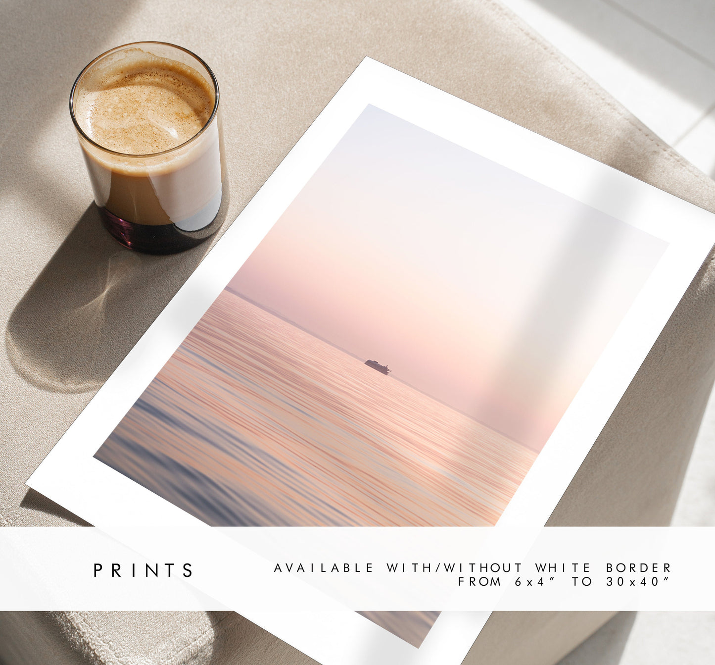 Southsea Sunsets - Photography Print - Portsmouth and Southsea Prints - Wall Art -  Frame and Canvas Options - Portrait