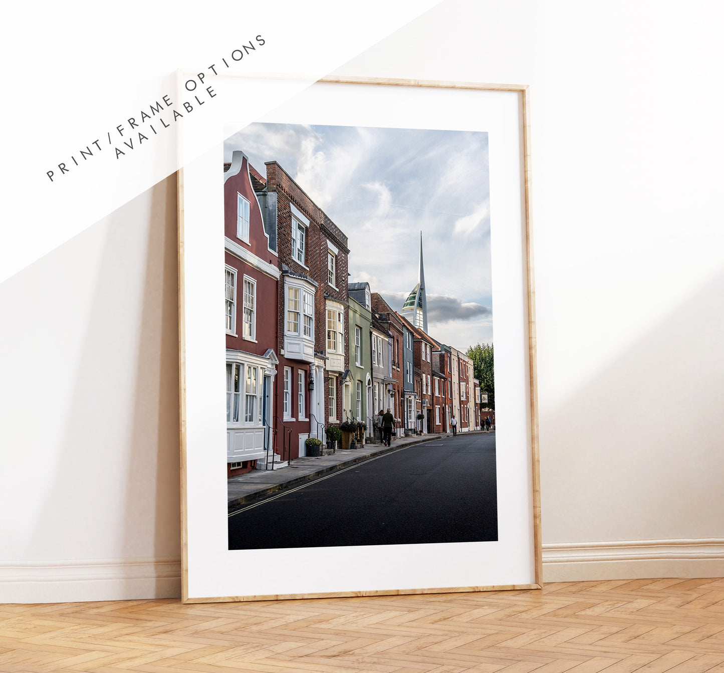 Old Portsmouth - Photography Print - Portsmouth and Southsea Prints - Wall Art -  Frame and Canvas Options - Portrait