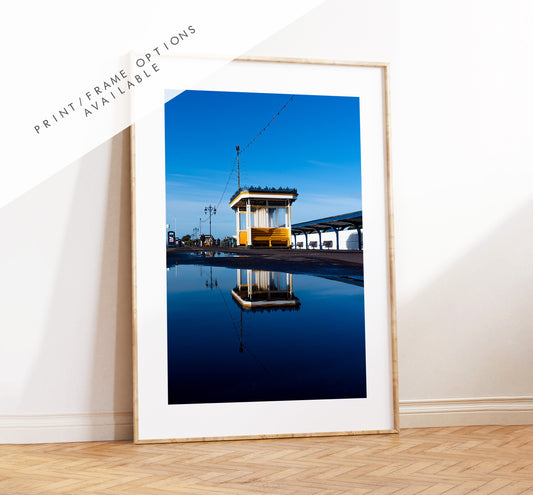 Southsea Shelters - Photography Print - Portsmouth and Southsea Prints - Wall Art -  Frame and Canvas Options - Portrait