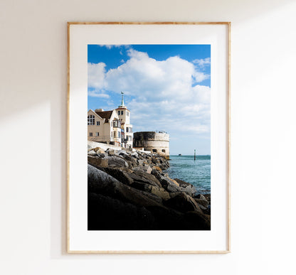 Round Tower - Photography Print - Portsmouth and Southsea Prints - Wall Art -  Frame and Canvas Options - Portrait