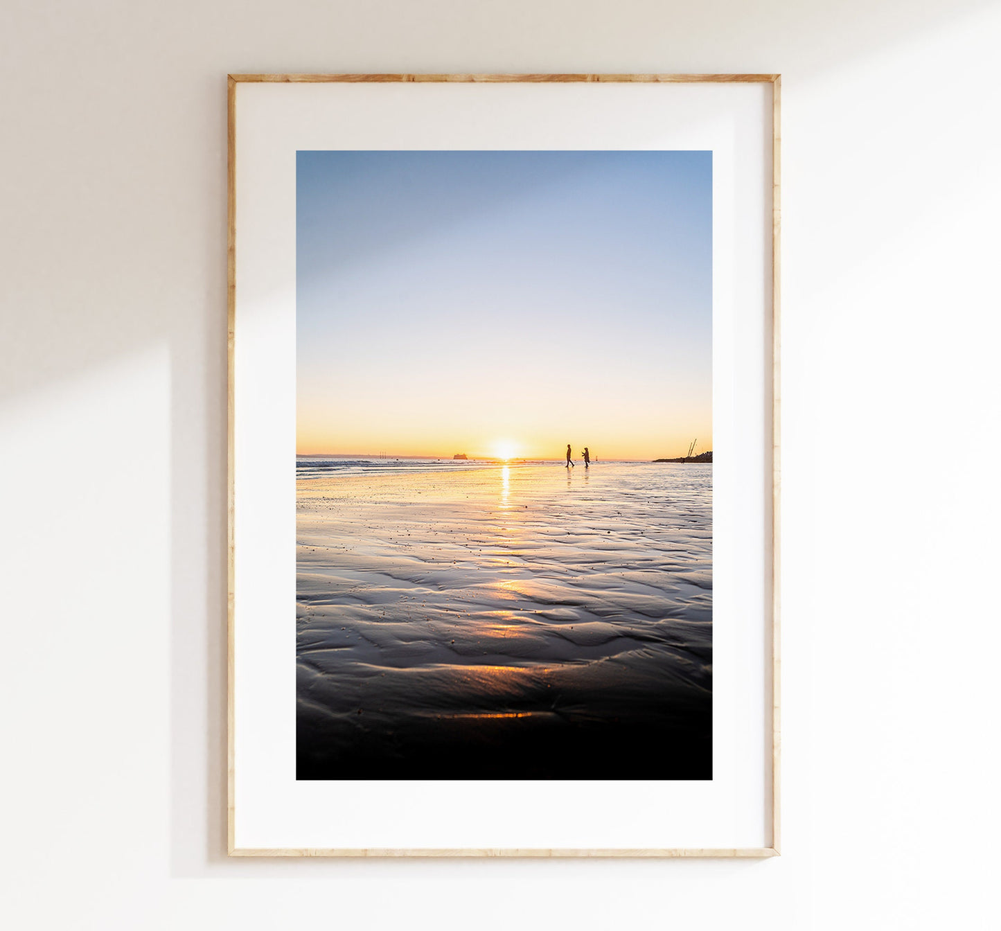 Southsea Beach - Photography Print - Portsmouth and Southsea Prints - Wall Art -  Frame and Canvas Options - Portrait