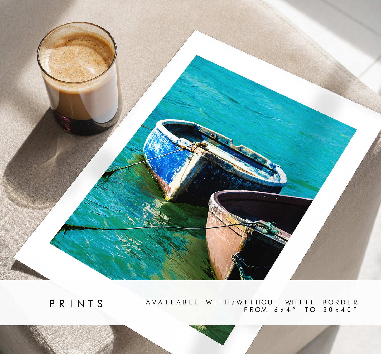 Boats at the Hard - Photography Print - Portsmouth and Southsea Prints - Wall Art -  Frame and Canvas Options - Portrait