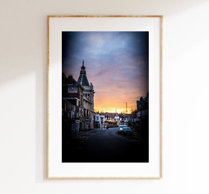 Albert Road - Photography Print - Portsmouth and Southsea Prints - Wall Art -  Frame and Canvas Options - Portrait