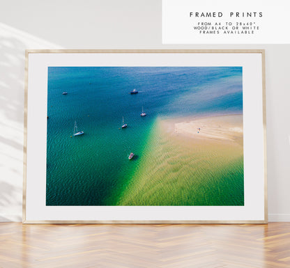 Langstone Harbour - Photography Print - Portsmouth and Southsea Prints - Wall Art -  Frame and Canvas Options - Landscape - Aerial