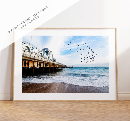 South Parade Pier - Photography Print - Portsmouth and Southsea Prints - Wall Art -  Frame and Canvas Options - Landscape