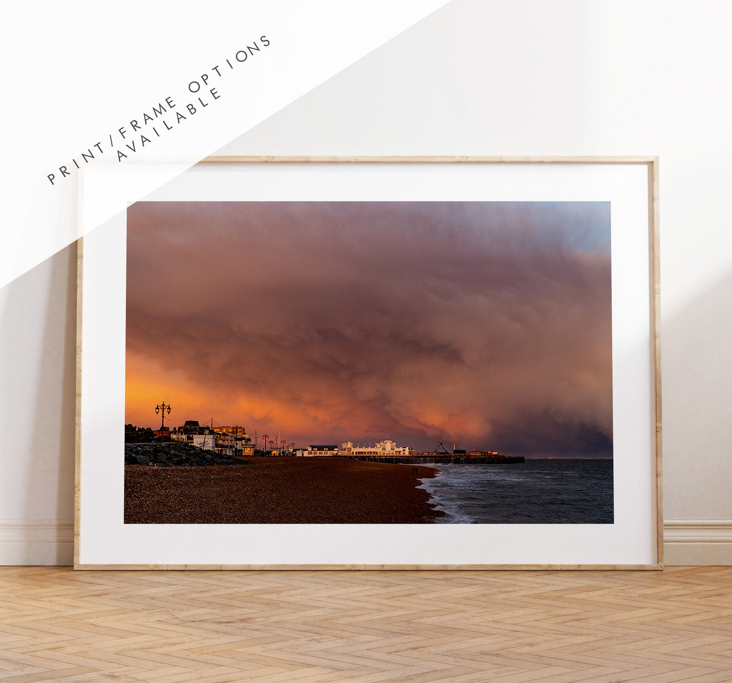 Southsea Beach - Photography Print - Portsmouth and Southsea Prints - Wall Art -  Frame and Canvas Options - Landscape