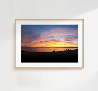 Southsea Sunsets - Photography Print - Portsmouth and Southsea Prints - Wall Art -  Frame and Canvas Options - Landscape