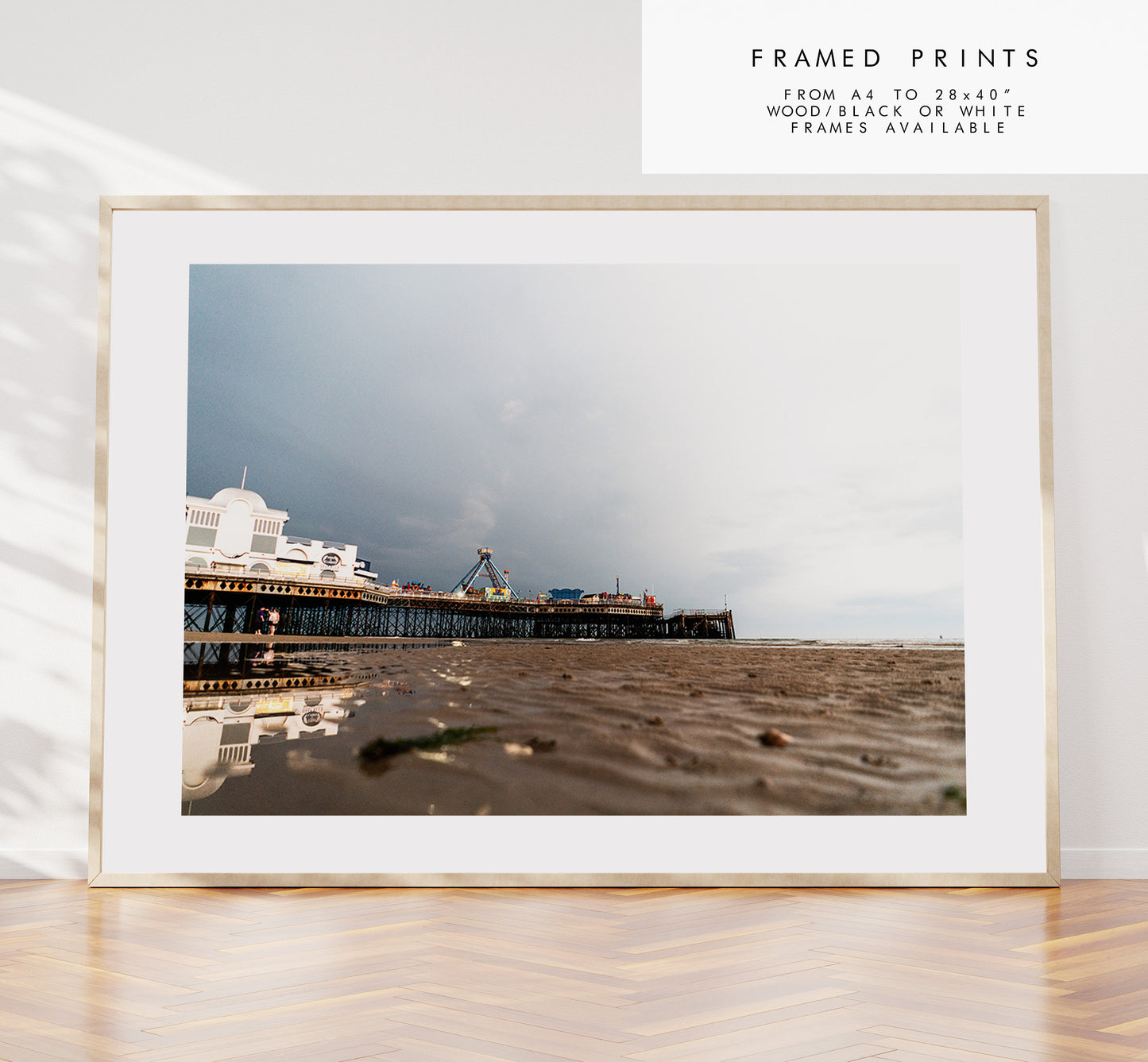 South Parade Pier - Photography Print - Portsmouth and Southsea Prints - Wall Art -  Frame and Canvas Options - Landscape