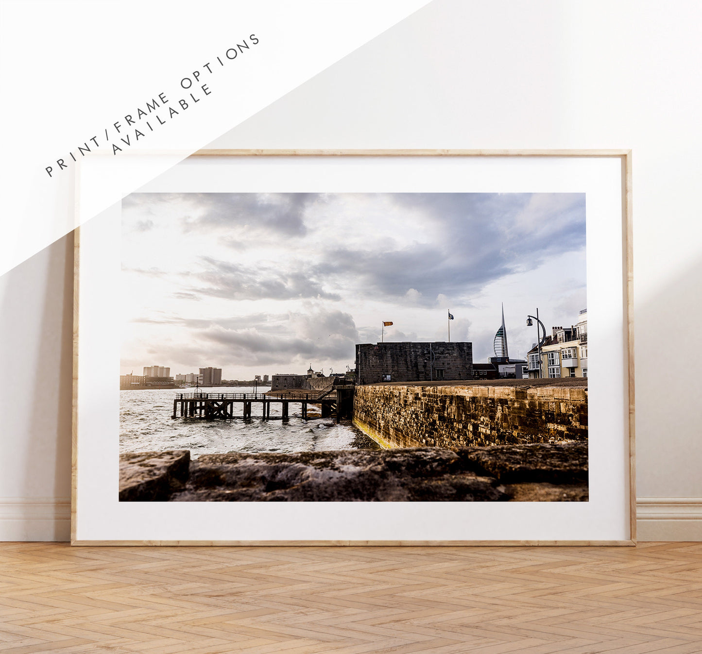 Square Tower - Photography Print - Portsmouth and Southsea Prints - Wall Art -  Frame and Canvas Options - Landscape