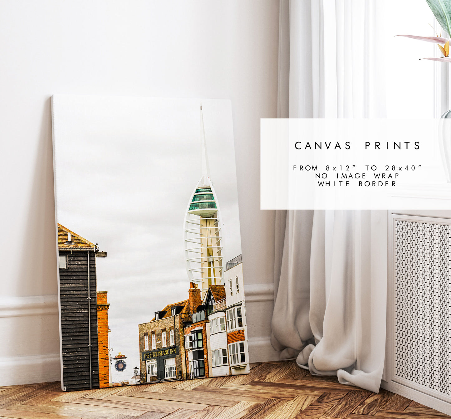 Portsmouth Print Set x3 - Photography Print Set - Portsmouth - Southsea - Old Portsmouth - Hotwalls - Spinnaker Tower - Spice Island