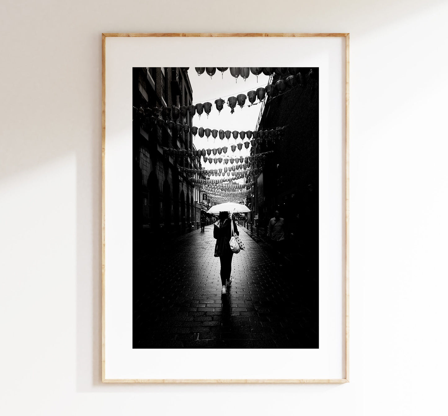 Chinatown Black and White Print - London Photography Print - Fine Art Photography - London Print - Poster - Wall Art