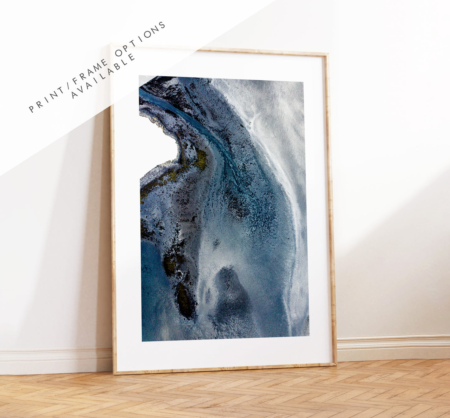 Coastal Patterns - Iceland Photography Print - Iceland Wall Art - Iceland Poster - Aerial Photography - Aerial Print - Coastal - Icelandic