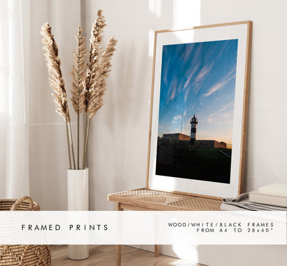 Southsea Lighthouse - Photography Print - Portsmouth and Southsea Prints - Wall Art -  Frame and Canvas Options - Portrait