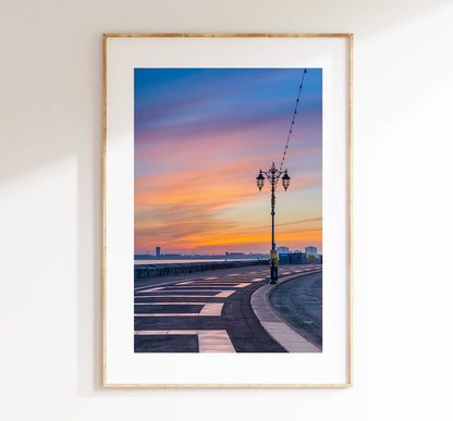 Southsea Print - Photography Print - Portsmouth and Southsea Prints - Wall Art -  Frame and Canvas Options - Portrait