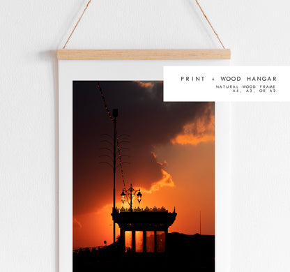 Southsea Sunsets - Photography Print - Portsmouth and Southsea Prints - Wall Art -  Frame and Canvas Options - Portrait