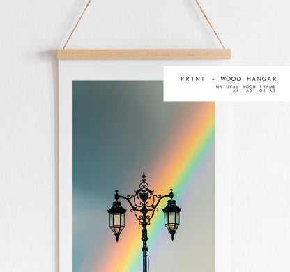 Southsea Rainbow - Photography Print - Portsmouth and Southsea Prints - Wall Art -  Frame and Canvas Options - Portrait