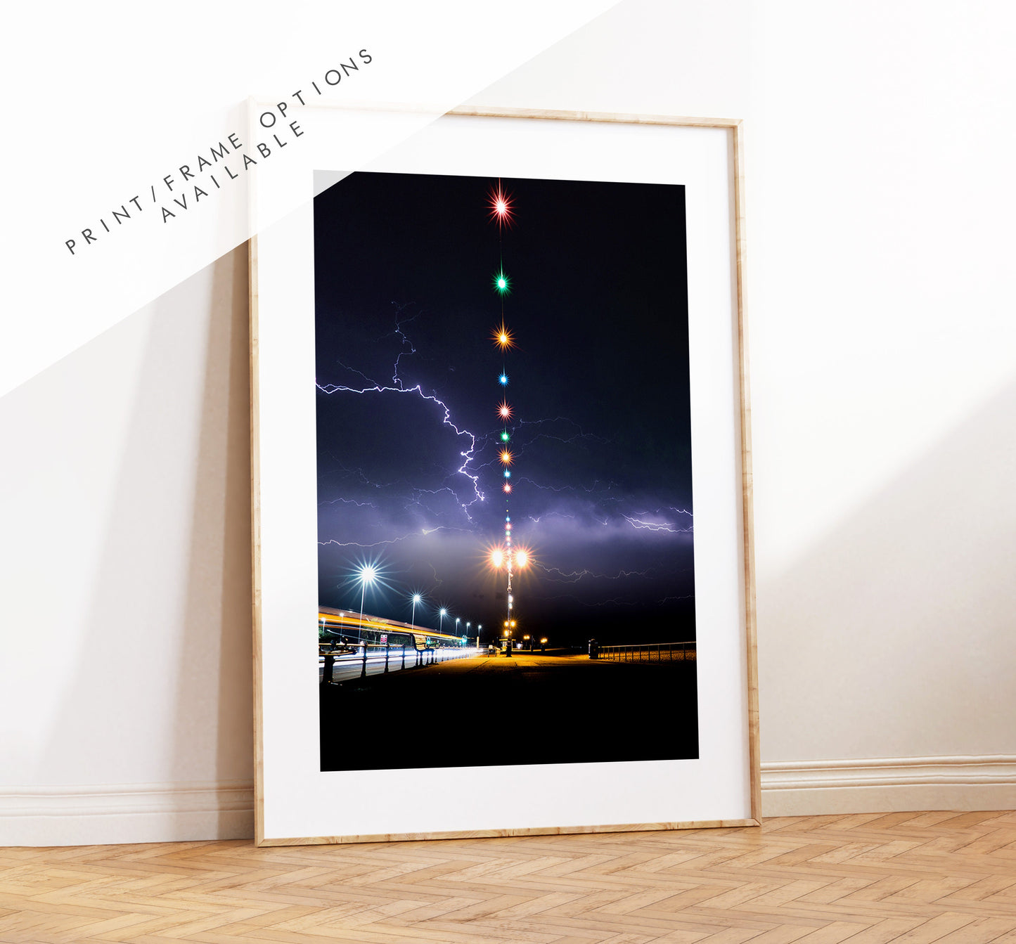 Southsea Storms - Photography Print - Portsmouth and Southsea Prints - Wall Art -  Frame and Canvas Options - Portrait