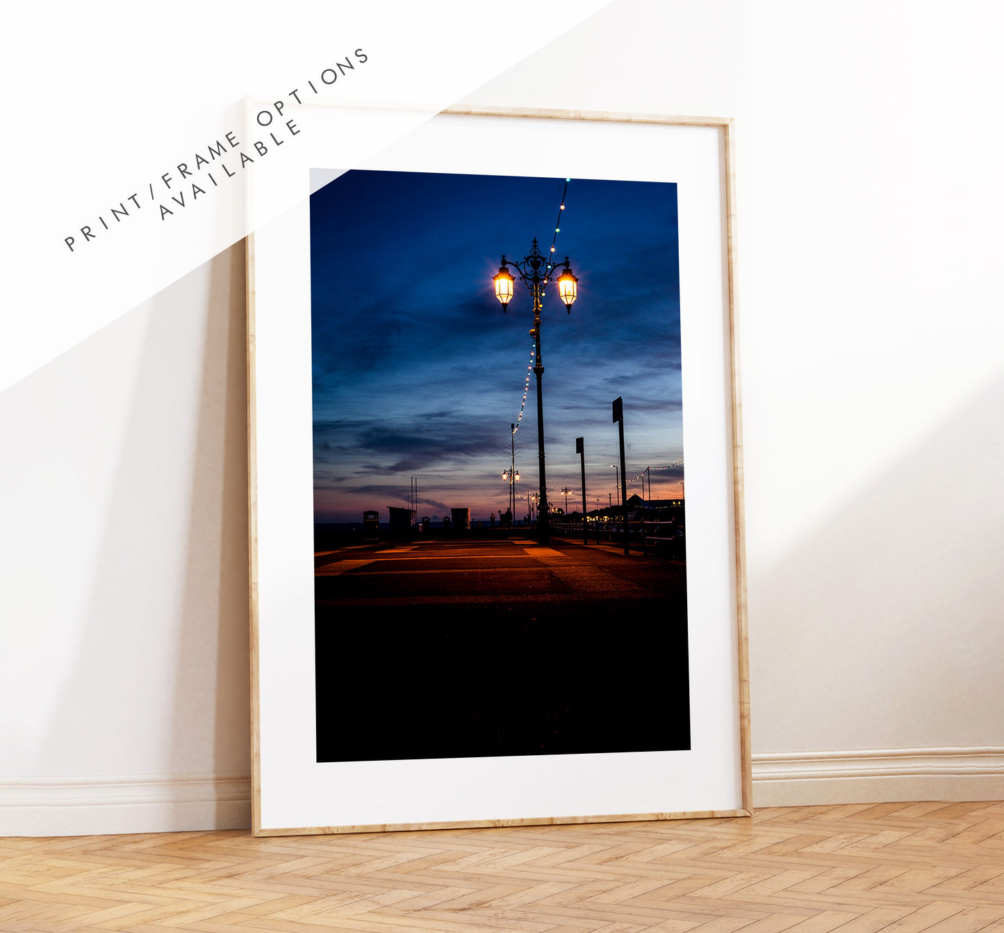 Southsea Promenade - Photography Print - Portsmouth and Southsea Prints - Wall Art -  Frame and Canvas Options - Portrait