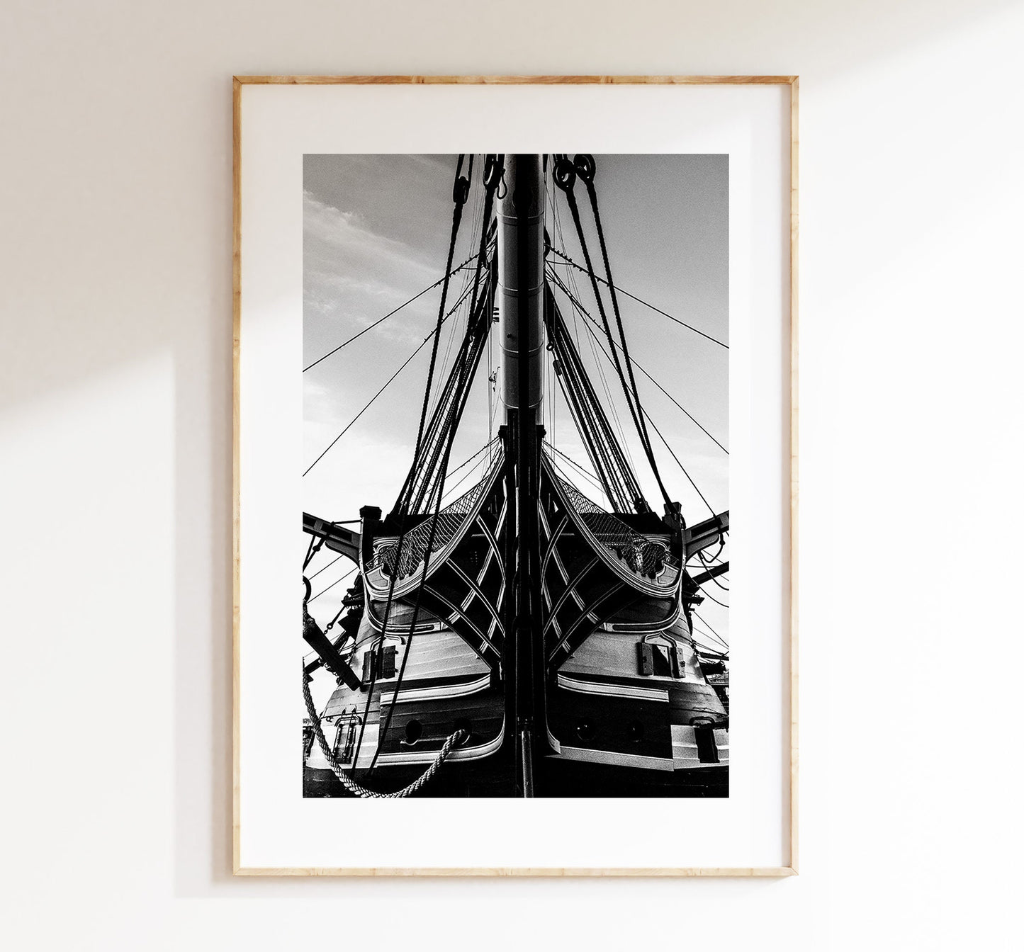 Victory - Photography Print - Portsmouth and Southsea Prints - Wall Art -  Frame and Canvas Options - Portrait - BW