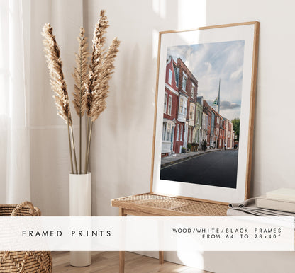 Old Portsmouth - Photography Print - Portsmouth and Southsea Prints - Wall Art -  Frame and Canvas Options - Portrait