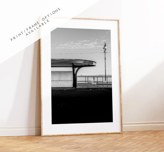 Southsea Skatepark - Photography Print - Portsmouth and Southsea Prints - Wall Art -  Frame and Canvas Options - Portrait - BW