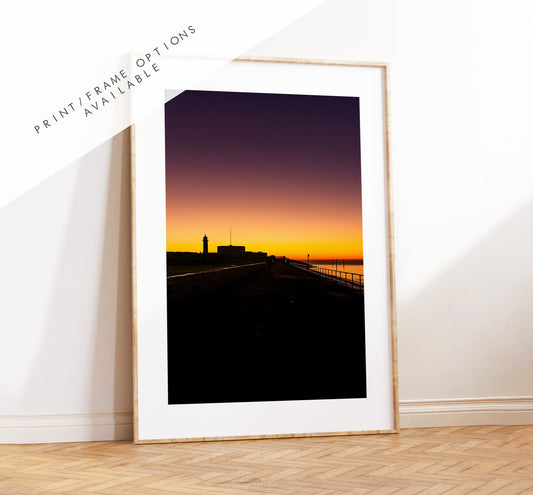 Southsea Sunrise - Photography Print - Portsmouth and Southsea Prints - Wall Art -  Frame and Canvas Options - Portrait