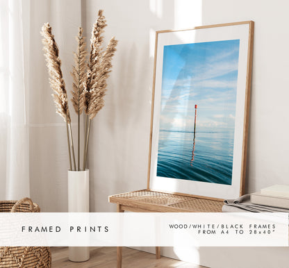 Southsea Beach - Photography Print - Portsmouth and Southsea Prints - Wall Art -  Frame and Canvas Options - Portrait