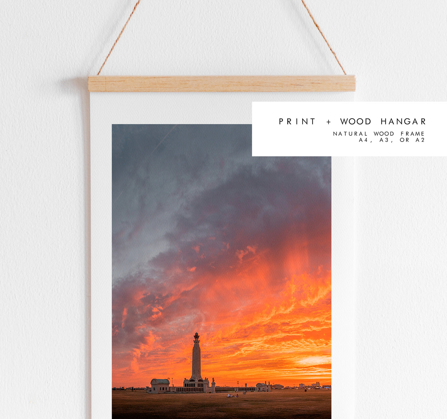 Southsea Common - Photography Print - Portsmouth and Southsea Prints - Wall Art -  Frame and Canvas Options - Portrait