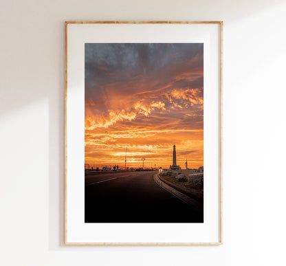 Southsea Promenade - Photography Print - Portsmouth and Southsea Prints - Wall Art -  Frame and Canvas Options - Portrait