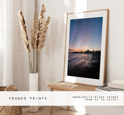 South Parade Pier - Photography Print - Portsmouth and Southsea Prints - Wall Art -  Frame and Canvas Options - Portrait