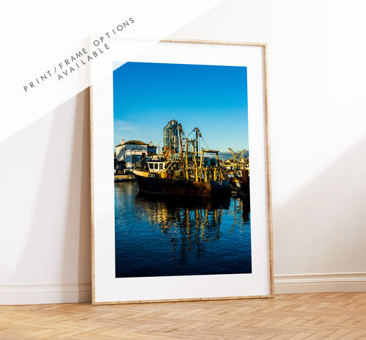 Old Portsmouth - Photography Print - Portsmouth and Southsea Prints - Wall Art -  Frame and Canvas Options - Portrait