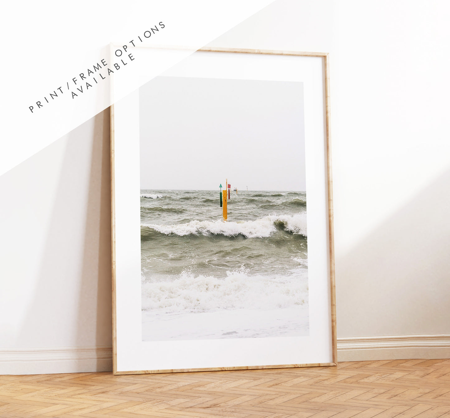 Eastney Beach - Photography Print - Portsmouth and Southsea Prints - Wall Art -  Frame and Canvas Options - Portrait