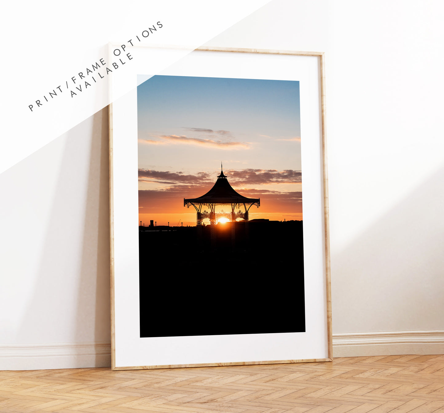 Southsea Bandstand - Photography Print - Portsmouth and Southsea Prints - Wall Art -  Frame and Canvas Options - Portrait