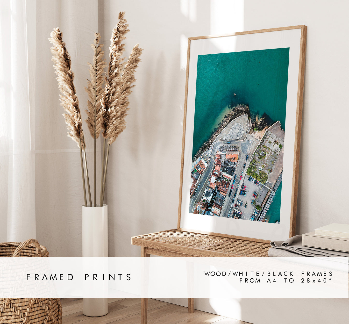 Spice Island - Photography Print - Portsmouth and Southsea Prints - Wall Art -  Frame and Canvas Options - Portrait - Aerial