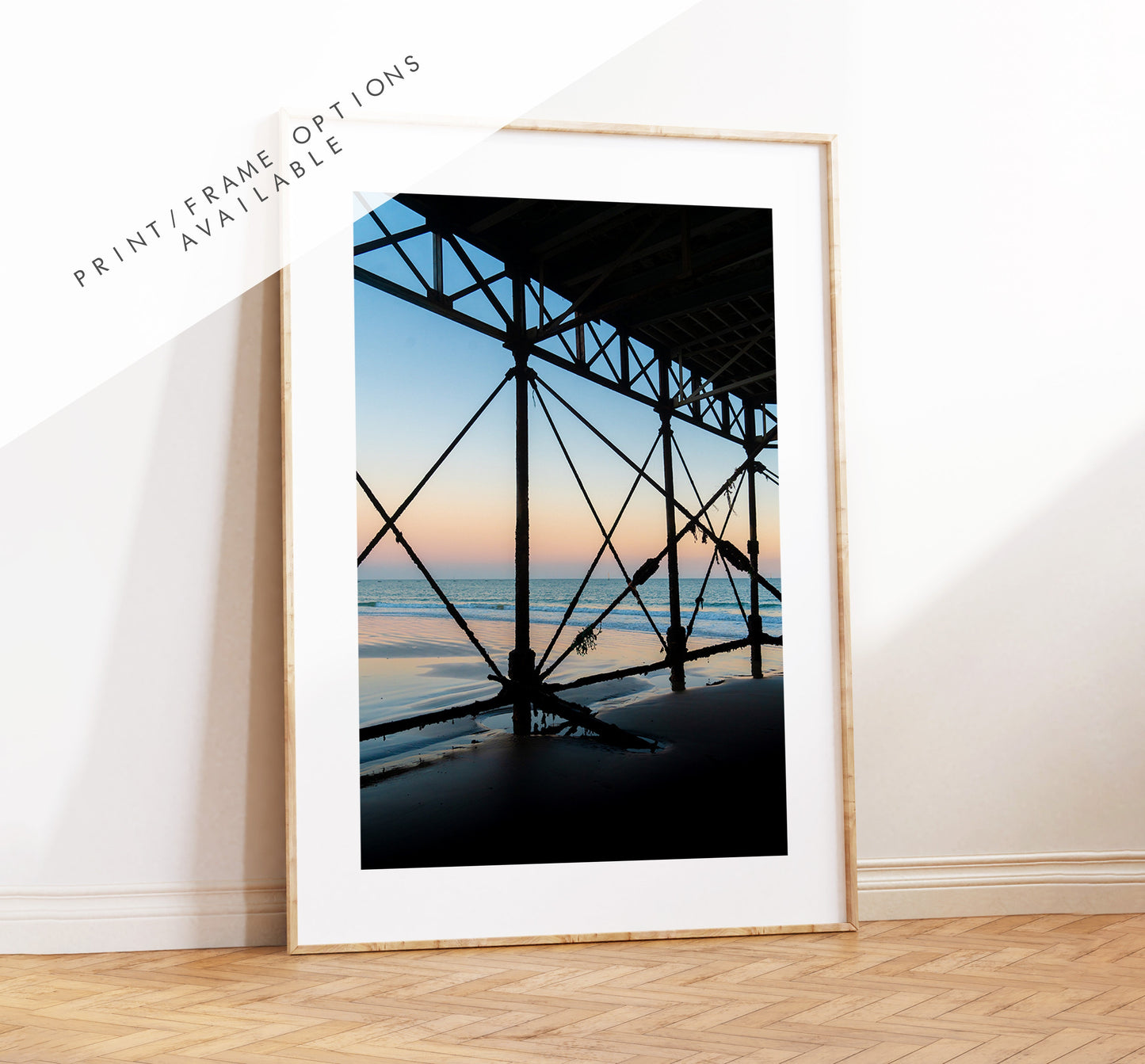 Eastney Beach - Photography Print - Portsmouth and Southsea Prints - Wall Art -  Frame and Canvas Options - Portrait