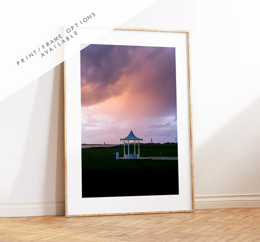 Southsea Bandstand - Photography Print - Portsmouth and Southsea Prints - Wall Art -  Frame and Canvas Options - Portrait