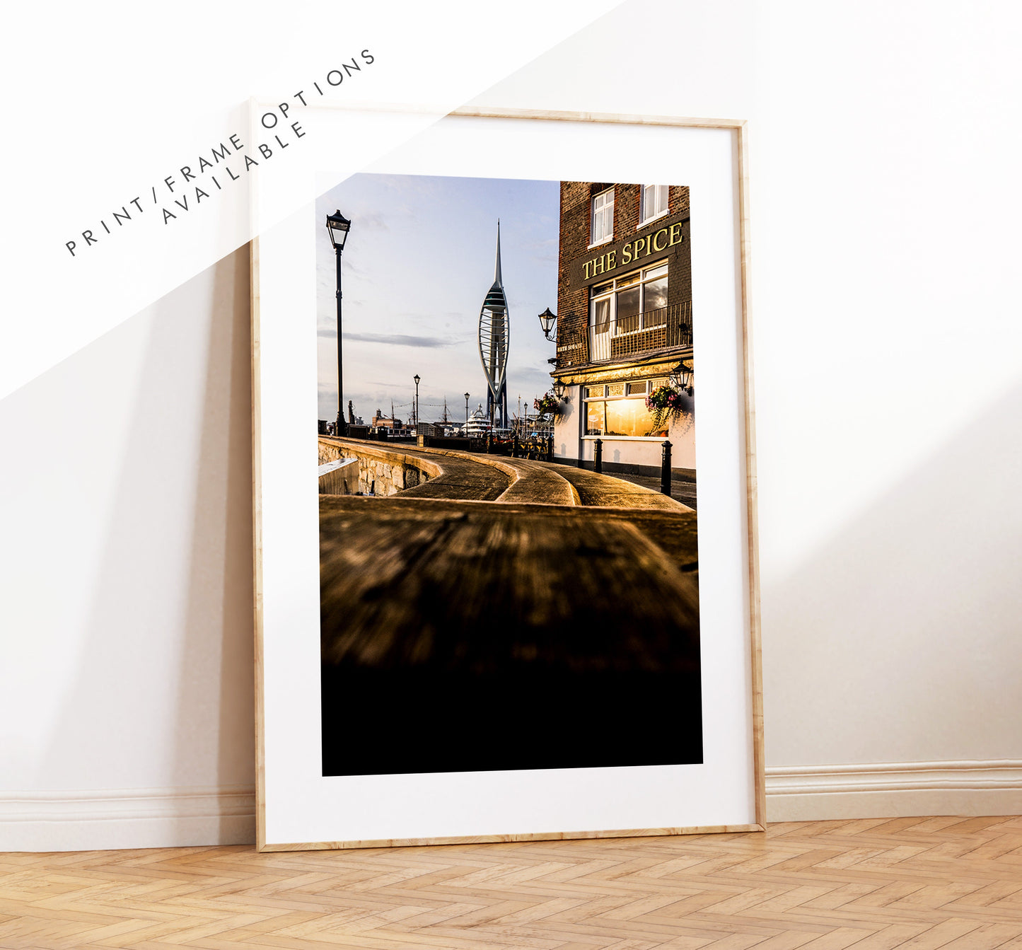 Spice Island - Photography Print - Portsmouth and Southsea Prints - Wall Art -  Frame and Canvas Options - Portrait