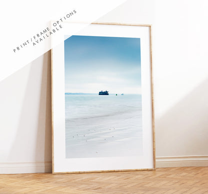 Spitbank Fort - Photography Print - Portsmouth and Southsea Prints - Wall Art -  Frame and Canvas Options - Portrait