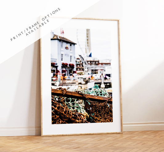 Old Portsmouth - Photography Print - Portsmouth and Southsea Prints - Wall Art -  Frame and Canvas Options - Portrait