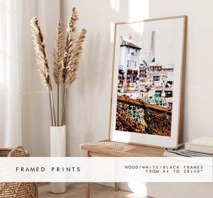 Old Portsmouth - Photography Print - Portsmouth and Southsea Prints - Wall Art -  Frame and Canvas Options - Portrait