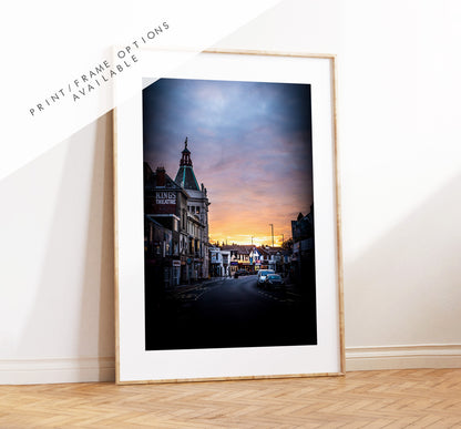 Albert Road - Photography Print - Portsmouth and Southsea Prints - Wall Art -  Frame and Canvas Options - Portrait