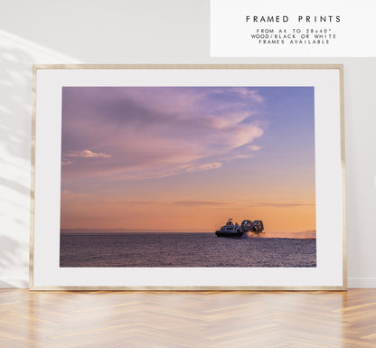 Southsea Sunsets - Photography Print - Portsmouth and Southsea Prints - Wall Art -  Frame and Canvas Options - Landscape