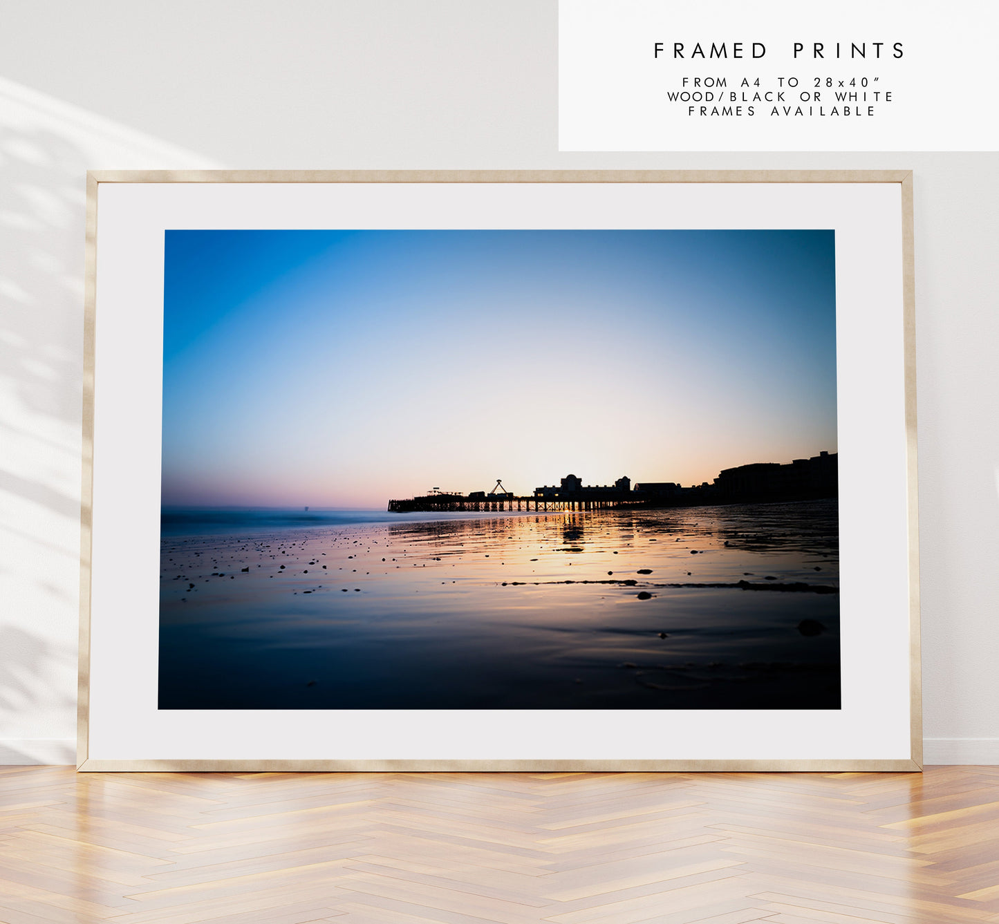 Southsea Beach - Photography Print - Portsmouth and Southsea Prints - Wall Art -  Frame and Canvas Options - Landscape