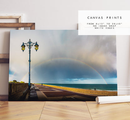 Southsea Rainbow - Photography Print - Portsmouth and Southsea Prints - Wall Art -  Frame and Canvas Options - Landscape