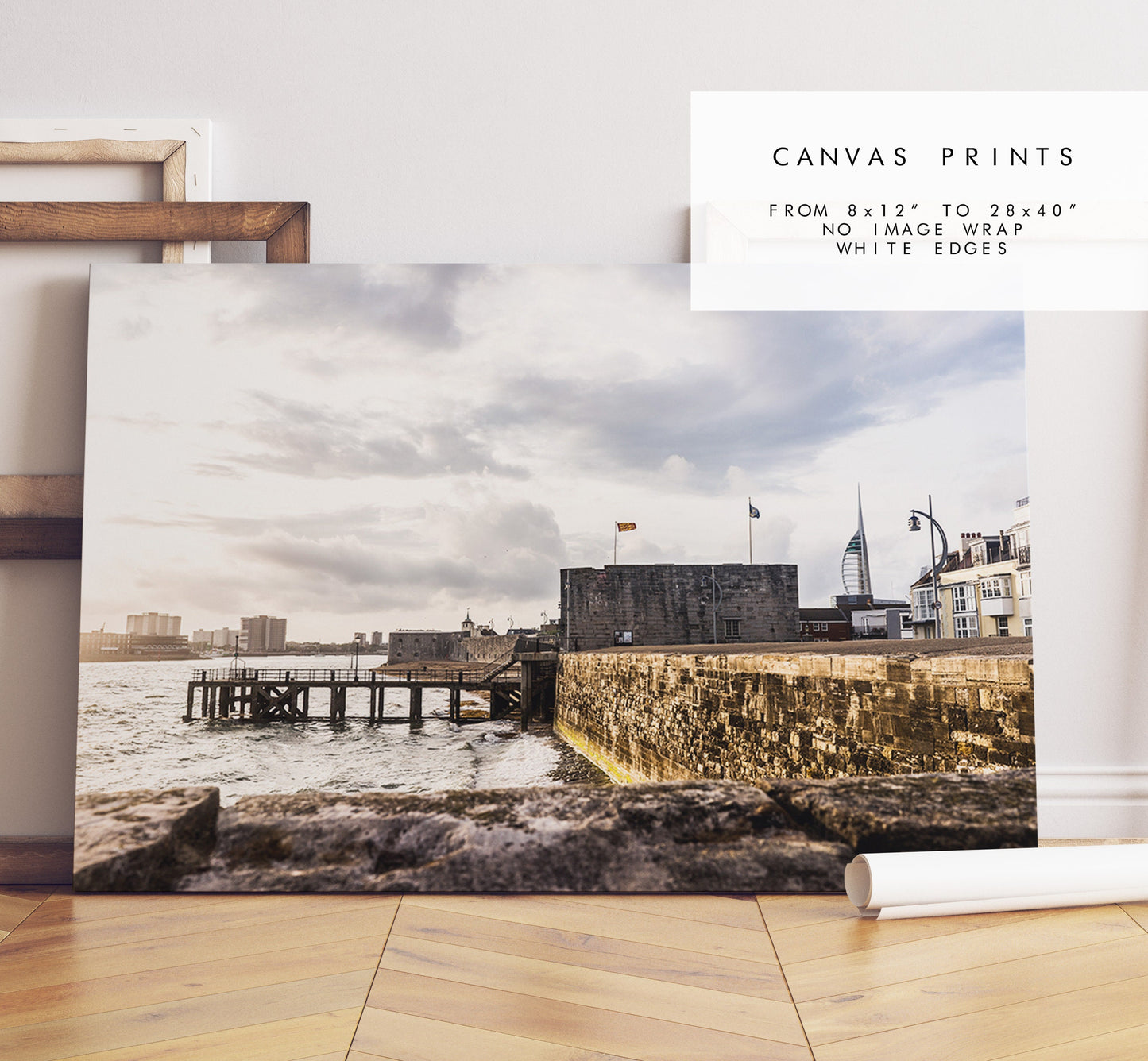 Square Tower - Photography Print - Portsmouth and Southsea Prints - Wall Art -  Frame and Canvas Options - Landscape