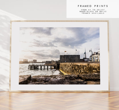 Square Tower - Photography Print - Portsmouth and Southsea Prints - Wall Art -  Frame and Canvas Options - Landscape