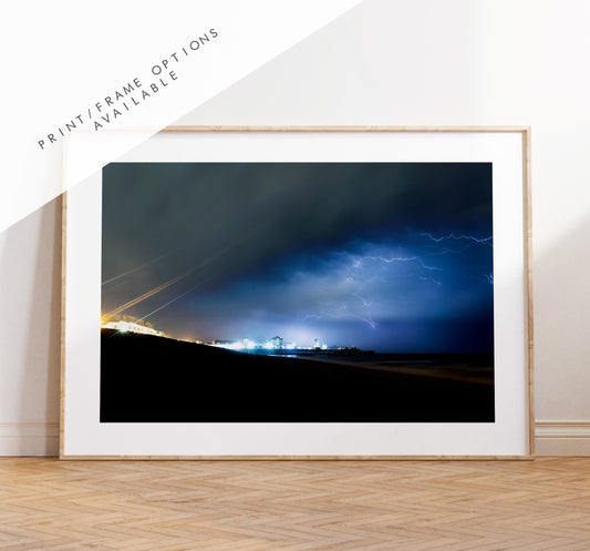 Southsea Storms - Photography Print - Portsmouth and Southsea Prints - Wall Art -  Frame and Canvas Options - Landscape