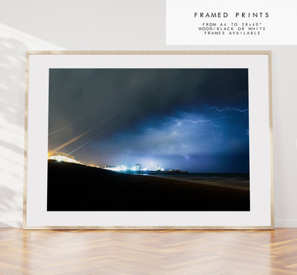 Southsea Storms - Photography Print - Portsmouth and Southsea Prints - Wall Art -  Frame and Canvas Options - Landscape