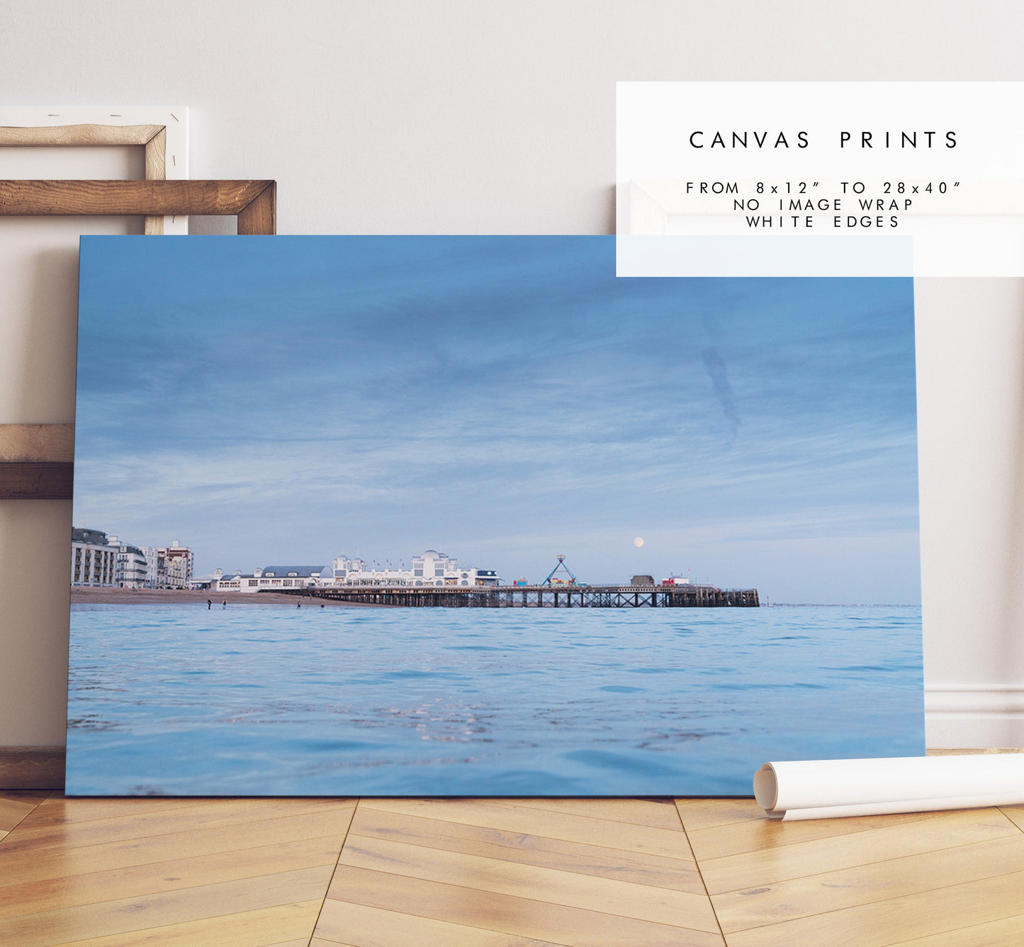 South Parade Pier - Photography Print - Portsmouth and Southsea Prints - Wall Art -  Frame and Canvas Options - Landscape