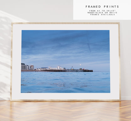 South Parade Pier - Photography Print - Portsmouth and Southsea Prints - Wall Art -  Frame and Canvas Options - Landscape